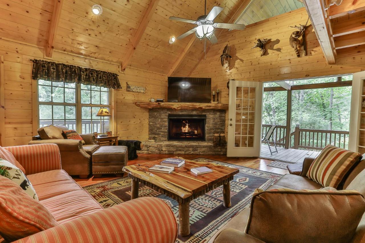 Heaven On The Toccoa Where You Will Enjoy The Sites And Sounds Of The Toccoa River Mineral Bluff Exterior foto