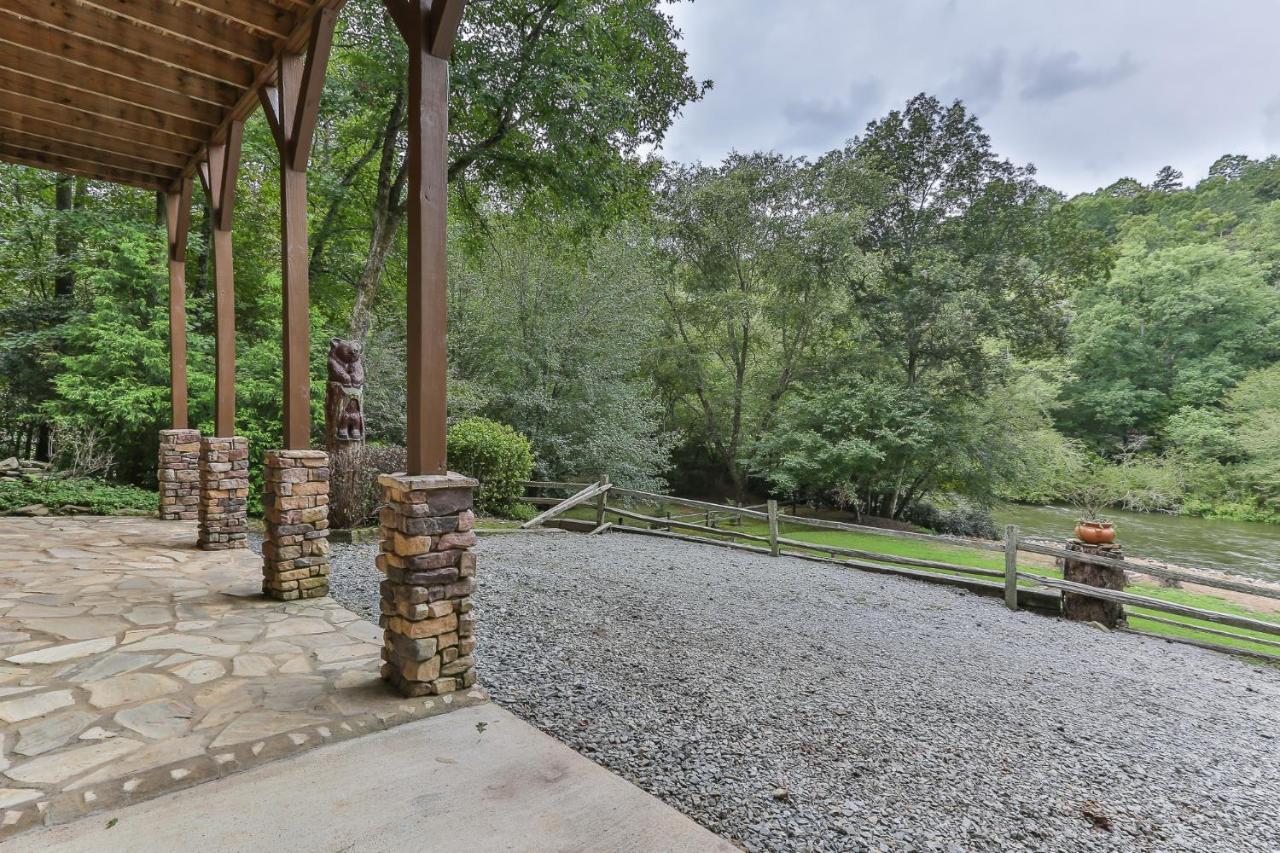Heaven On The Toccoa Where You Will Enjoy The Sites And Sounds Of The Toccoa River Mineral Bluff Exterior foto